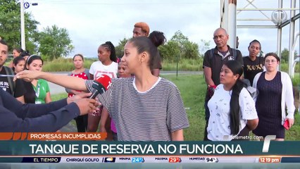 Residentes del proyecto Siboney de Pacora se sienten estafados, reciben agua contaminada