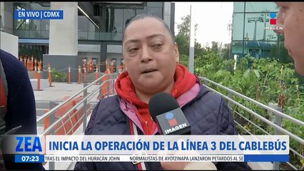 Arranca la operación de la la Línea 3 del Cablebús