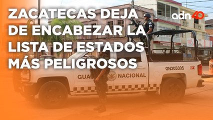 Zacatecas ya no encabeza la lista del índice de violencia en Zacatecas I Todo Personal