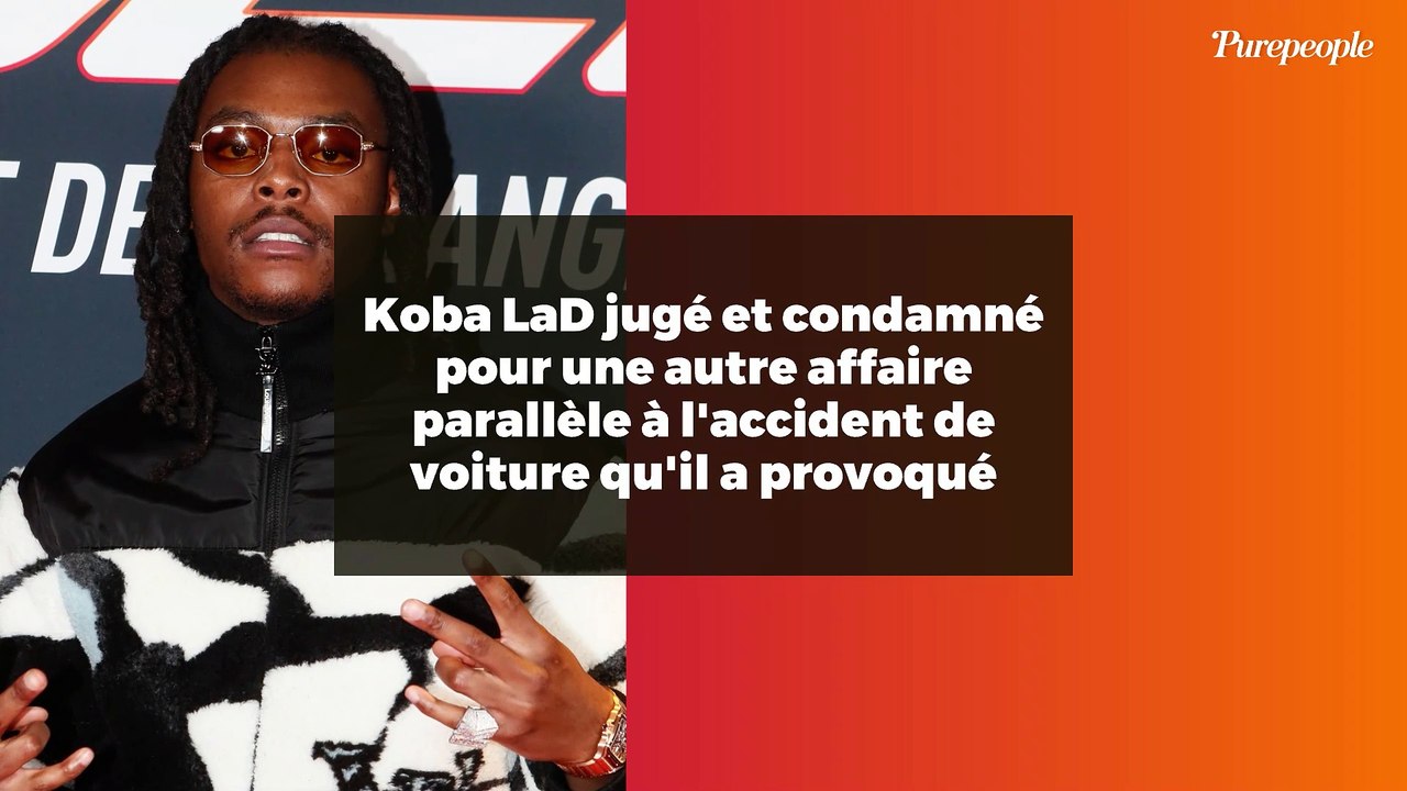 Koba LaD jugé et condamné pour une autre affaire parallèle à l'accident de voiture qu'il a provoqué