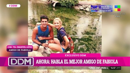 EMANUEL, MEJOR AMIGO DE FABIOLA, EN DDM: "Todo esto me entristece"