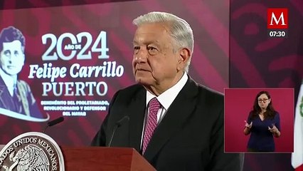 下载视频: AMLO agradece a Vilchis por encabezar tres años la sección: 