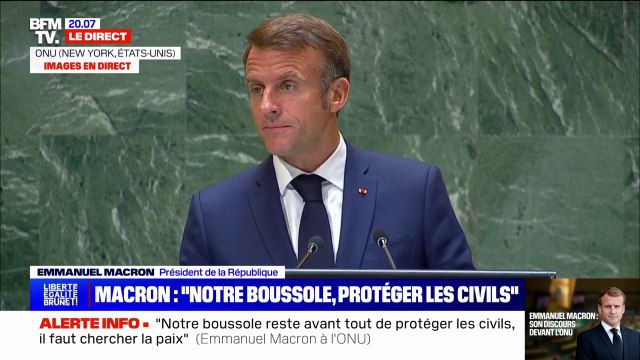 Emmanuel Macron: La France saura joindre ses forces à celles de tous les partenaires sincères pour construire une paix solide pour l'Ukraine et pour l'Europe