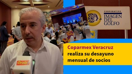 Coparmex Veracruz realiza su desayuno mensual de socios