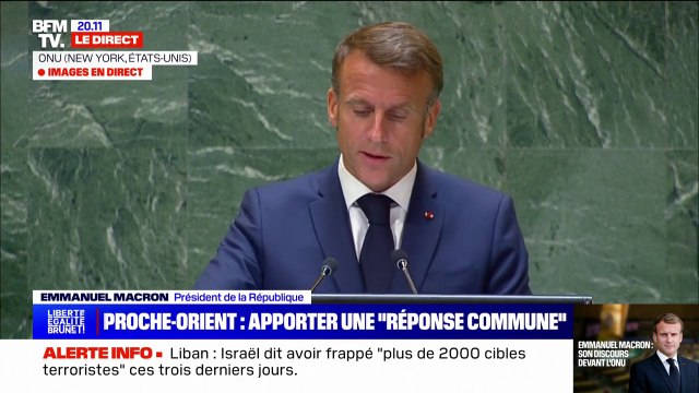 Emmanuel Macron sur la guerre à Gaza: Les dizaines de milliers de victimes civiles palestiniennes n'ont aucune justification