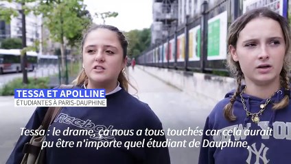 Meurtre d'une étudiante à Paris: "inquiétude" mais "surtout beaucoup de tristesse"