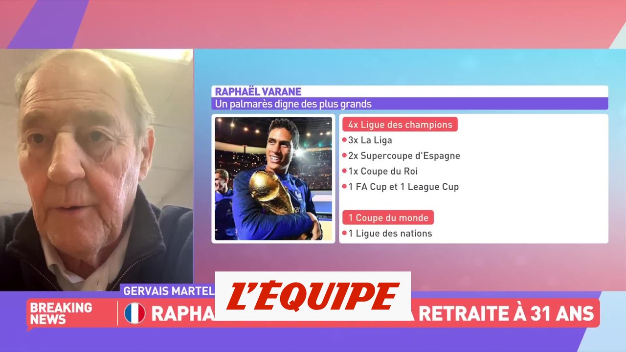 Martel : « Varane est un homme exceptionnel » - Foot - Lens