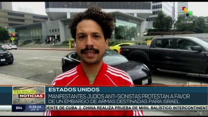 Activistas en EE.UU. rechazan acciones contra la Franja de Gaza