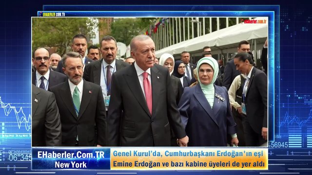 Cumhurbaşkanı Erdoğan, Birleşmiş Milletler 79. Genel Kurulu’nda Konuşma Yaptı