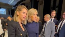 VIDEO GALA - Brigitte Macron et Tiphaine Auzière : sortie mère-fille au défilé Balmain