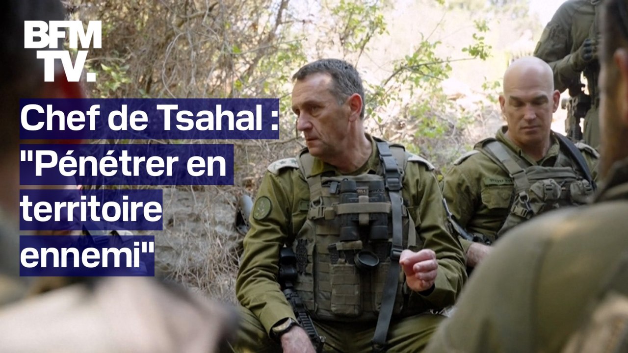 Guerre au Liban: le chef de l'armée israélienne dit à des soldats de se préparer à "pénétrer en territoire ennemi"