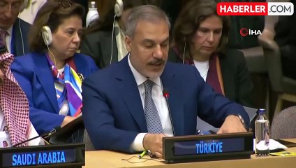 Dışişleri Bakanı Fidan, G20 Toplantısında Filistin Devleti vurgusu yaptı