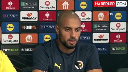 Sofyan Amrabat: "Yarın alacağımız galibiyetle taraftarlarımızı mutlu etmek istiyoruz"