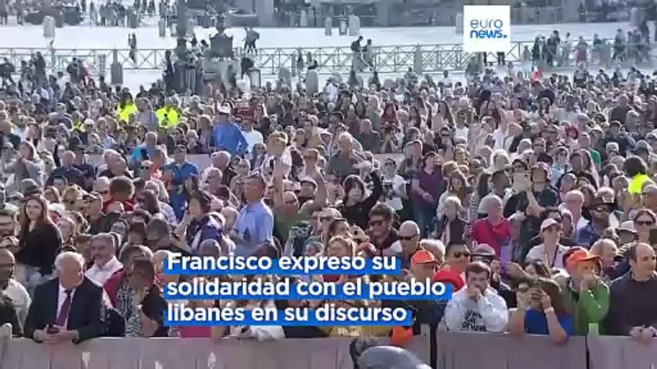 "Es inaceptable": El Papa lamenta la escalada del conflicto en el Líbano