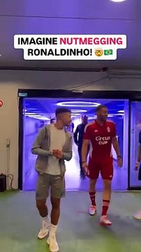 Ronaldinho’s furious reaction to viral nutmeg breaks the Internet