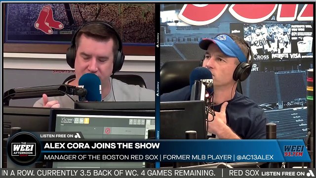 WEEI Afternoon Show: Alex Cora says the Red Sox will be a force again sooner rather than later
