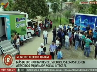 Jornada de atención integral favorece a los habitantes de la comunidad "Las Lomas" del estado Mérida
