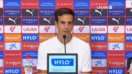 Rueda de prensa de Íñigo Pérez, Girona FC vs. Rayo Vallecano