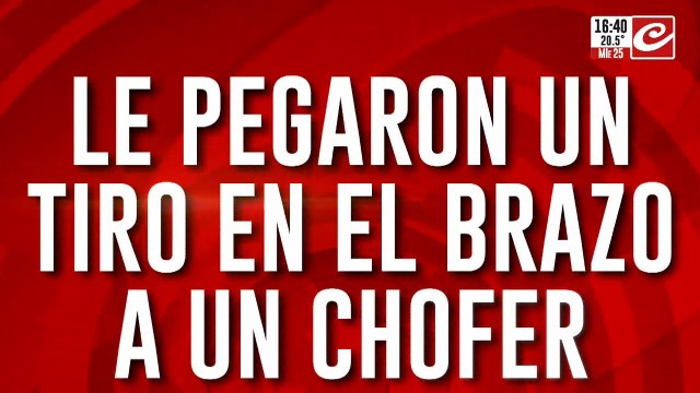 Inesperado paro de colectivos en varias líneas del conurbano: le pegaron un tiro a un chofer