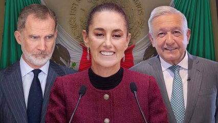 Claudia Sheinbaum califica como "agravio" a AMLO y  México que España no ofreciera disculpas por la Conquista