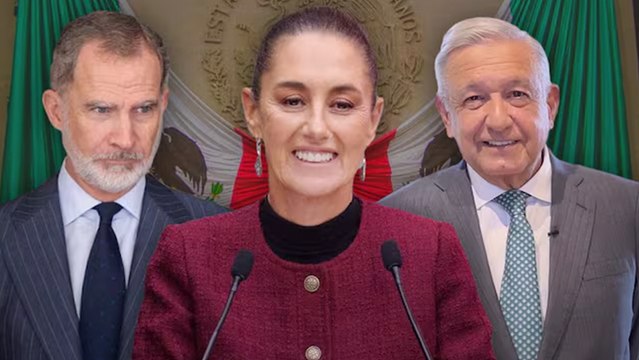 Claudia Sheinbaum califica como agravio a AMLO y México que España no ofreciera disculpas por la Conquista