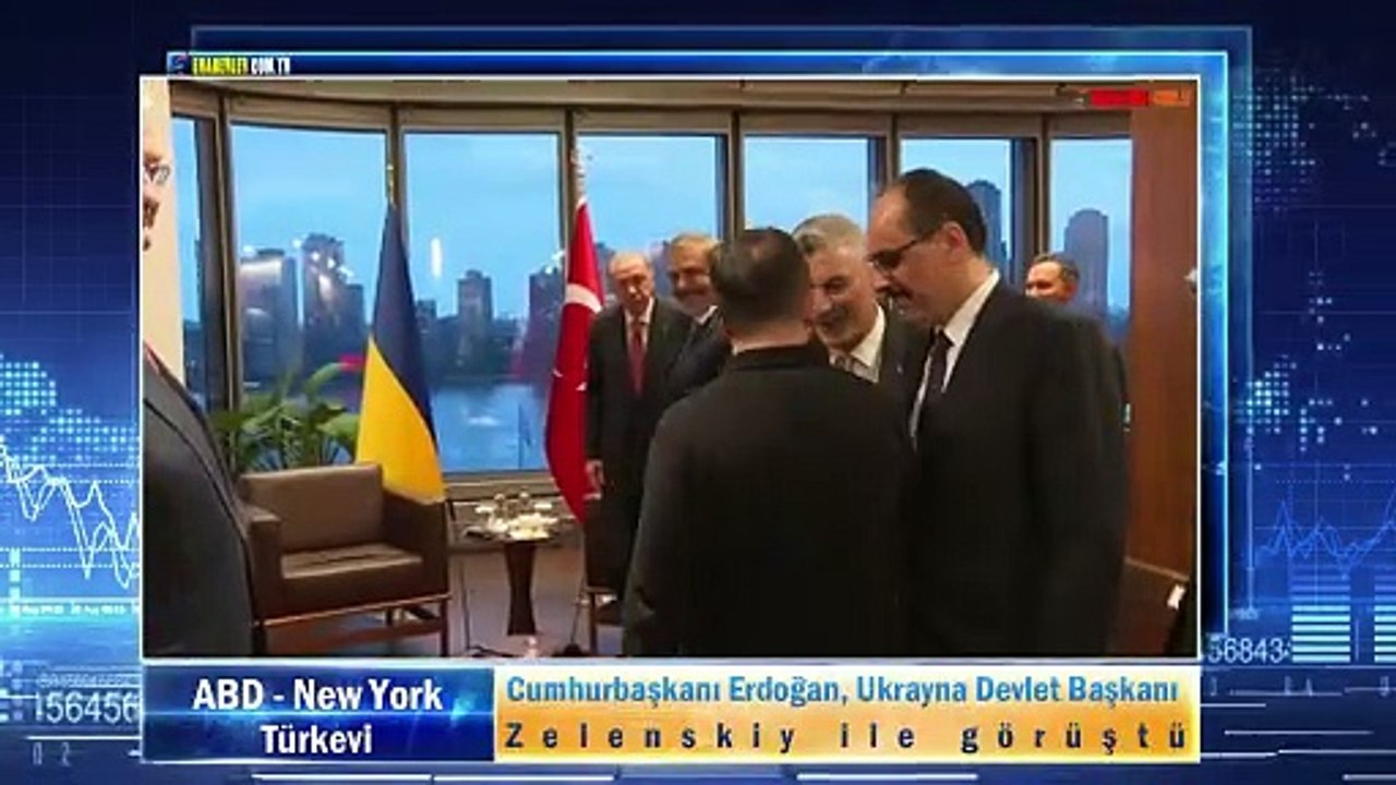 Cumhurbaşkanı Erdoğan, Ukrayna Devlet Başkanı Zelenskiy ile görüştü