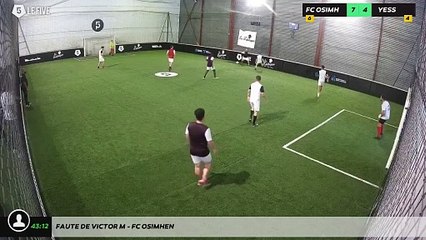 Faute de Victor M - FC OSIMHEN
