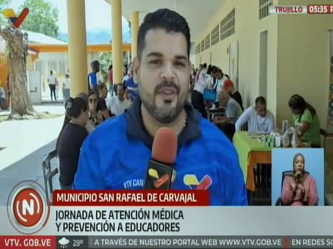 Educadores trujillanos son favorecidos con jornada de atención médico integral
