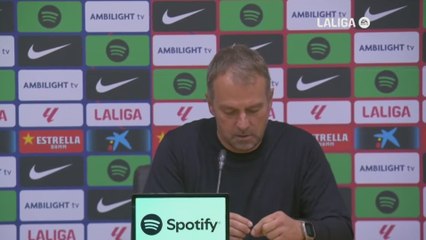 Rueda de prensa Flick, Barcelona 1 - Getafe 0