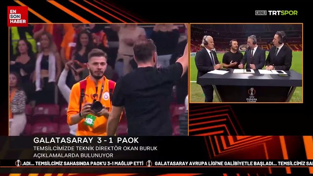 Okan Buruk: PAOK gibi savunma yapmaya gelen takıma karşı iyi oynadık