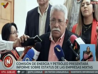 Caracas | Comisión de energía y petroleo presentará informe de estatus de empresas mixtas