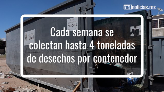 Puntos limpios, herramientas para que juarenses no tiren basura