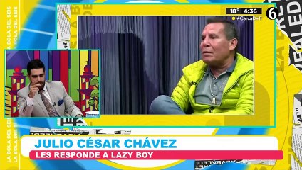 Julio César Chávez le responde a Lazy Boy