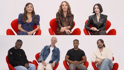 'Emily in Paris' Cast Spill the Tea on Season 5, Fave TV Love Triangles & More | THR Video