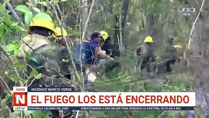 Incendio en Monte Verde Cinco comunidades en riesgo
