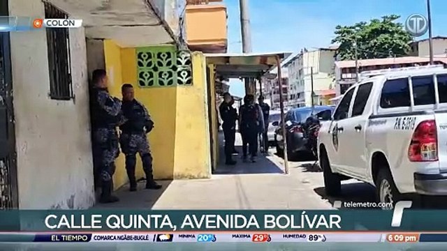 Dos aprehendidos tras ataque a tiros contra un hombre en Colón