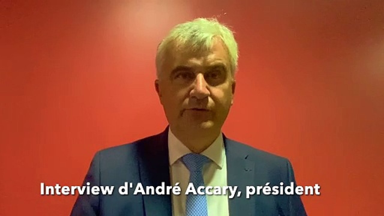 André Accary et les enjeux du 130ème congrès des sapeurs pompiers à Mâcon