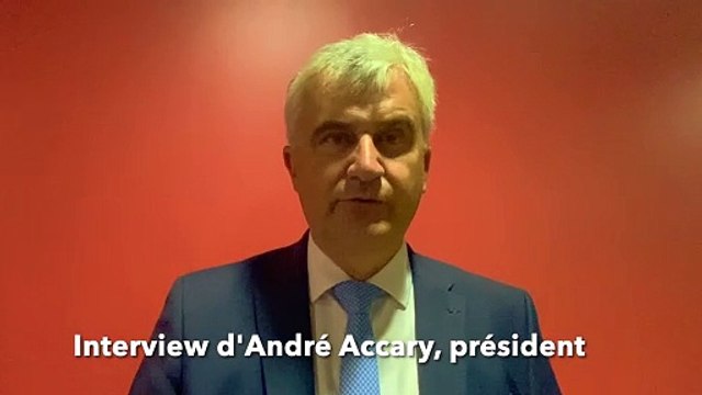 André Accary et les enjeux du 130ème congrès des sapeurs pompiers à Mâcon