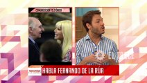 Fernando de la Rúa habla sobre Susana Giménez