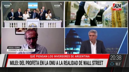 WALL STREET DUDA DE MILEI: "NO HAY IDEA GLOBAL DE CÓMO SOSTENER EL PROGRAMA ECONÓMICO"