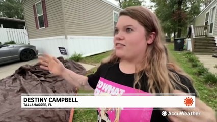 'We're all scared:' Leon County residents flee before Hurricane Helene