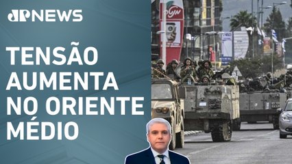 Descargar video: Israel dá sinais de possível invasão ao Líbano; Marcelo Favalli comenta