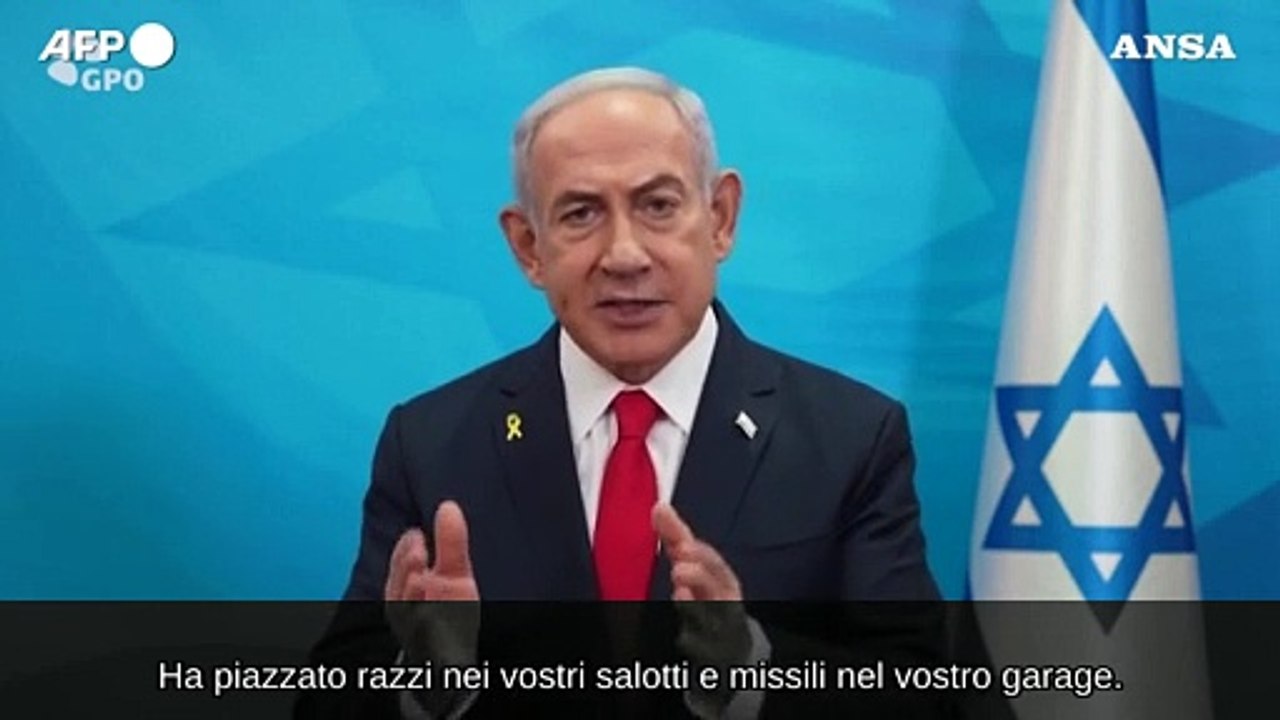 Netanyahu ai libanesi: "Lasciate le zone degli attacchi"