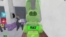 PRISONER VS POLICE GIRL PRISON RUN! SCARY OBBY FULL GAME #roblox #obby