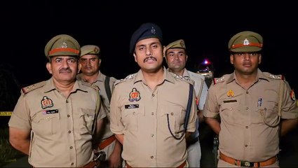 मुरादनगर में पुलिस बदमाशों के बीच मुठभेड़