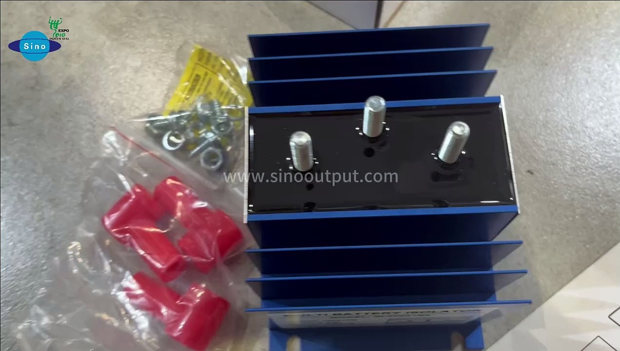 Sinooutput multi battery isolator model BI-070A1B2, DC volts 6-50, Max. alternator amps 70