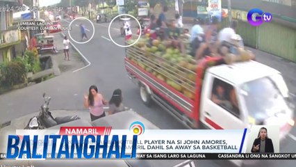 Professional basketball player na si John Amores, sumuko matapos mamaril dahil sa away sa basketball | Balitanghali