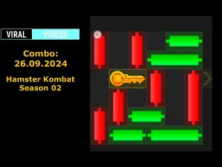 26 September 2024 | Hamster Kombat Cryptic Key Mini Game