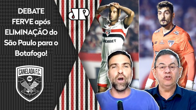 ISSO FOI UM ABSURDO TOTAL, gente! Pra mim... ELIMINAÇÃO do São Paulo pro Botafogo GERA DEBATE!