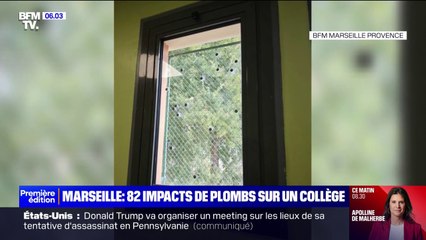 "Ma fille ne reviendra pas ici": à Marseille, un collège fermé après la découverte de 82 impacts de plomb sur les fenêtres de l'établissement